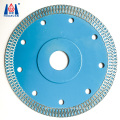 Hot Sintered ultra-thin fish scale diamond saw blade for porcelain